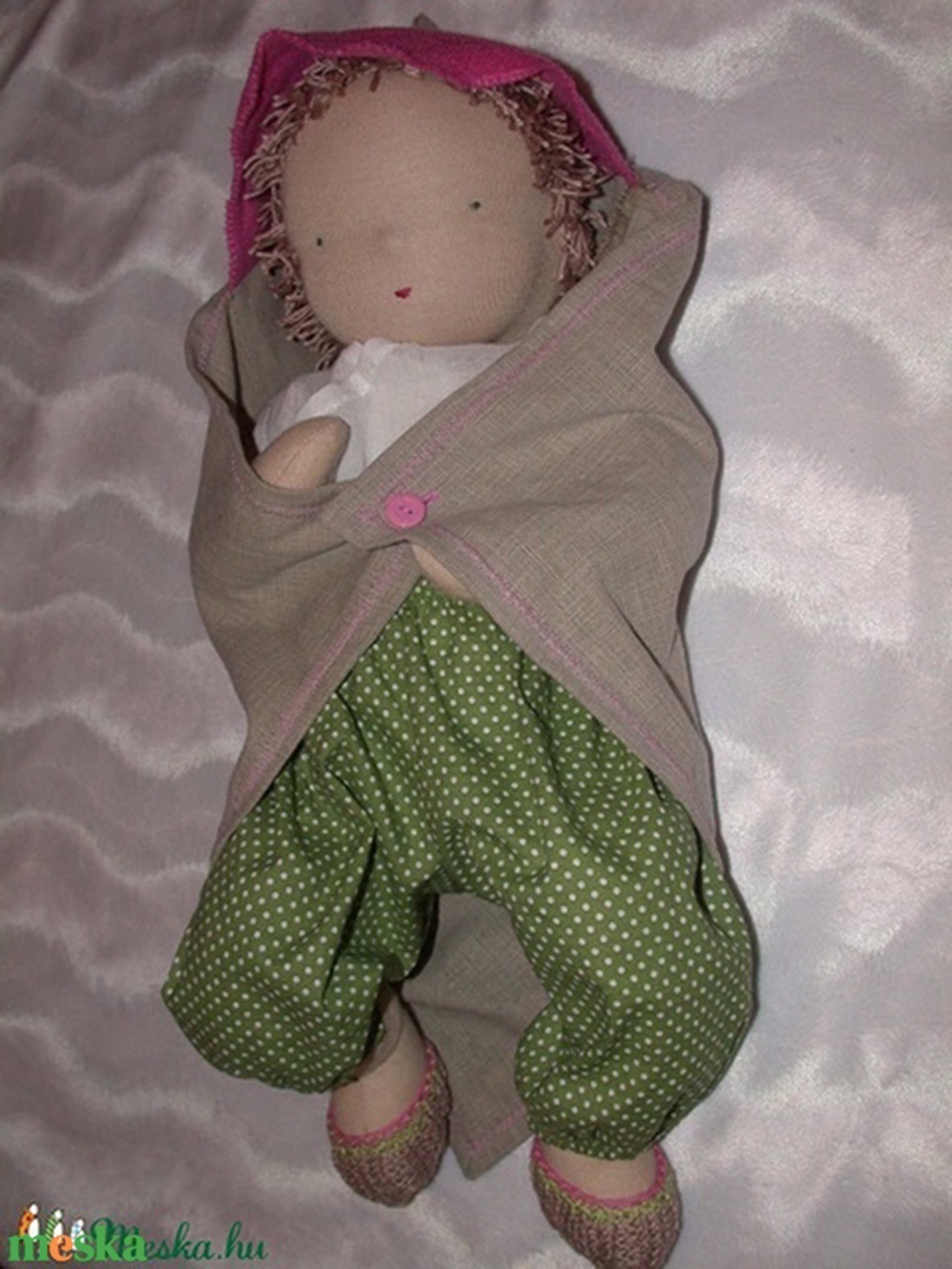 Waldorf csecsemő baba - rendelhető baba sok ruhával - játék & sport - baba & babaház - öltöztethető baba - Meska.hu