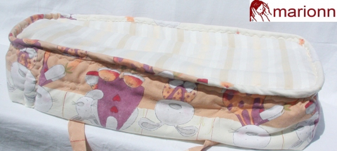 Nyuszis textil mózeskosár 55 cm. - - Meska.hu Nyuszis textil mózeskosár 55 cm. - - Meska.hu