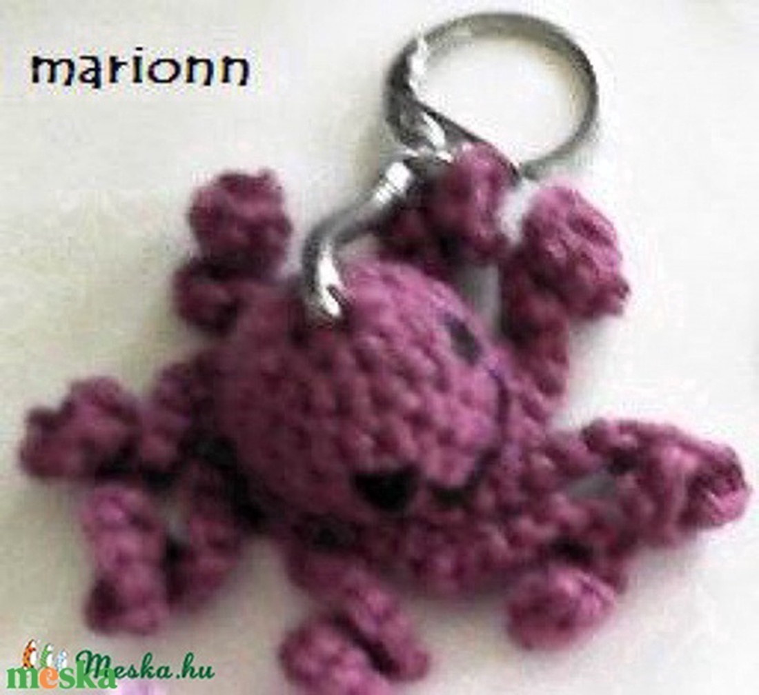 Horgolt POLIP kulcstartó - Amigurumi Több színben - játék & sport - plüssállat & játékfigura - polip - Meska.hu Horgolt POLIP kulcstartó - Amigurumi Több színben - játék & sport - plüssállat & játékfigura - polip - Meska.hu