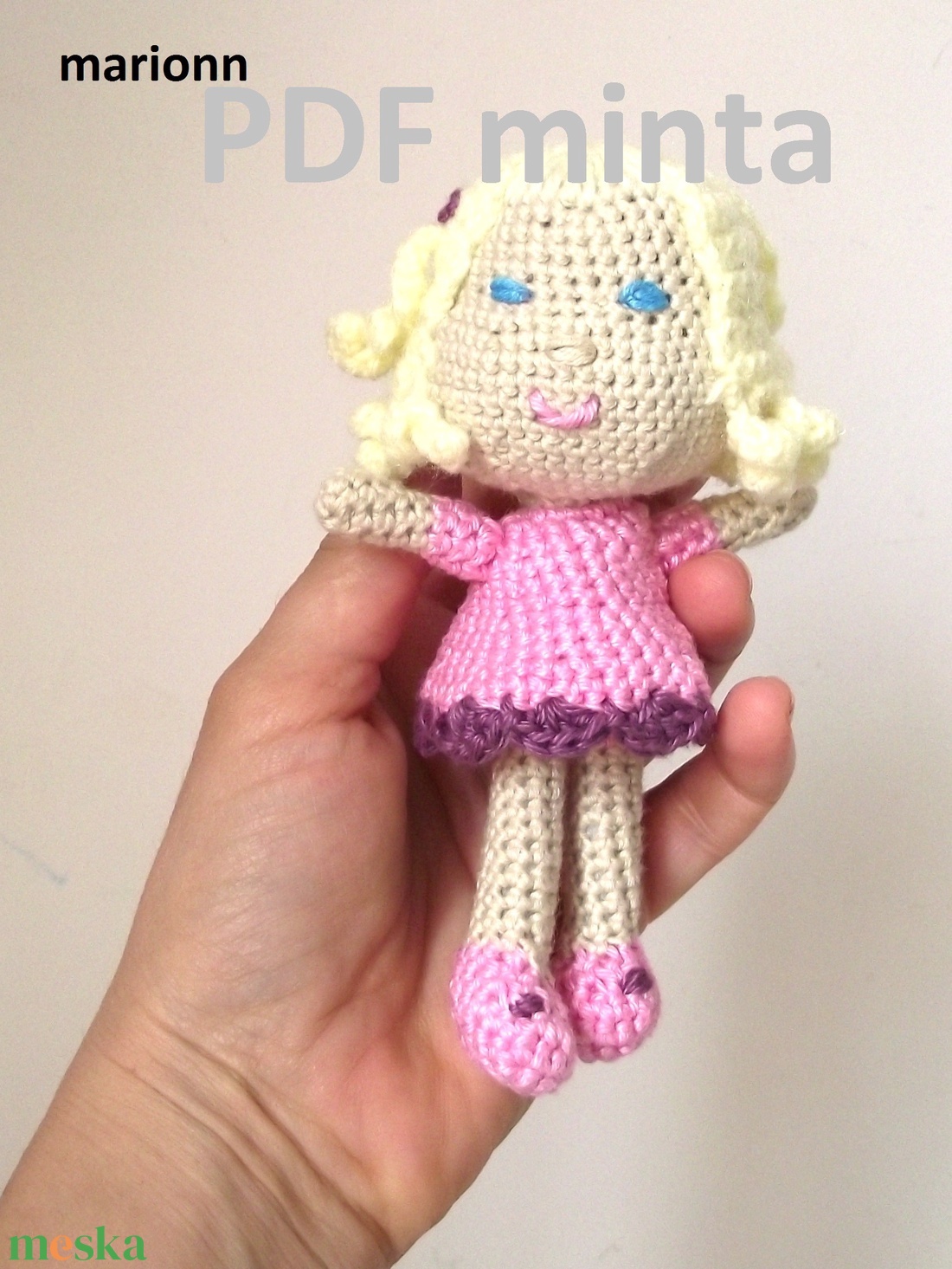 Amigurumi horgolt baba - PDF minta, leírás - játék & sport - plüssállat & játékfigura - más figura - plüssállat & játékfigura - Meska.hu Amigurumi horgolt baba - PDF minta, leírás - játék & sport - plüssállat & játékfigura - más figura - plüssállat & játékfigura - Meska.hu