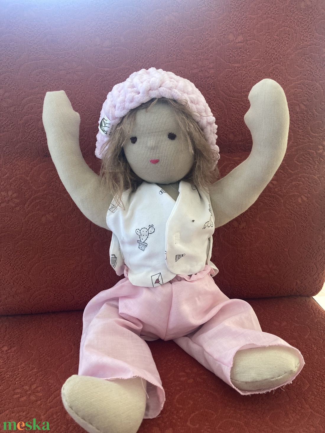 Waldorf csecsemő baba - KÉSZ baba sok ruhával - játék & sport - baba & babaház - öltöztethető baba - Meska.hu