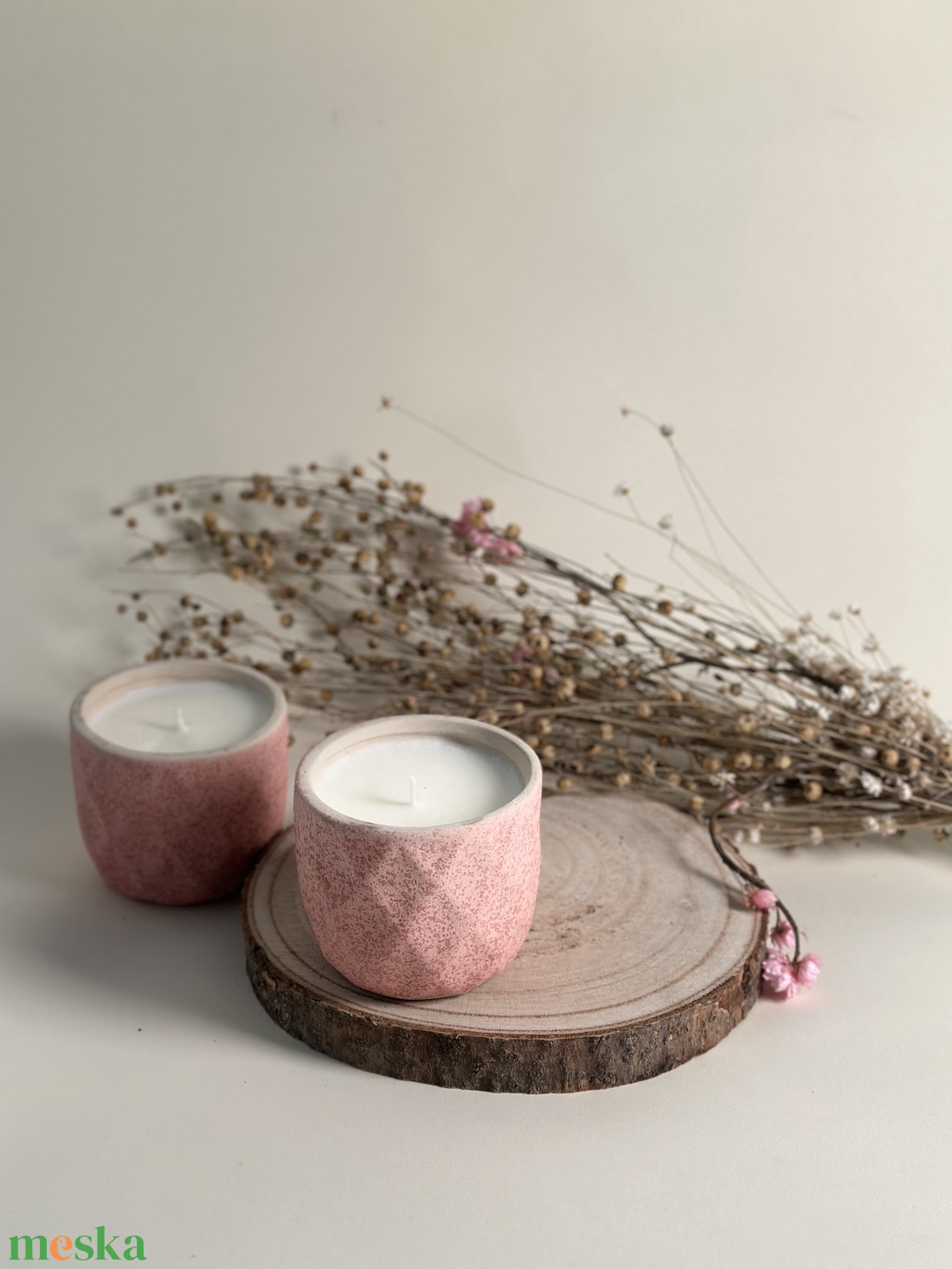 Szójaviasz gyertya kerámia  tégelyben  - otthon & életmód - gyertya, illat, aroma - gyertya - Meska.hu