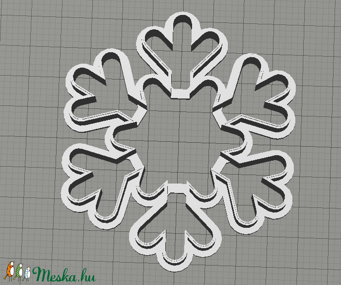 Hópehely1 -  - Meska.hu