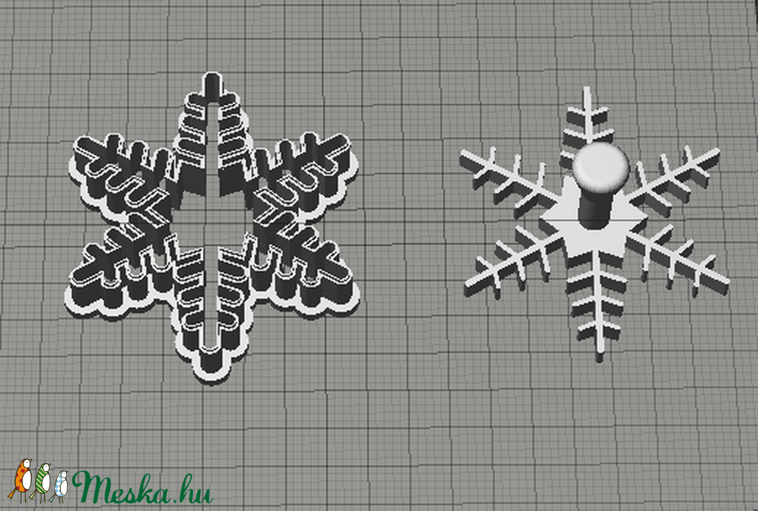 Hópehely3 -  - Meska.hu