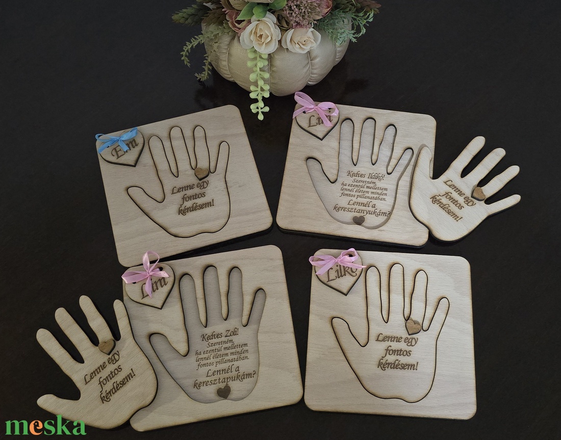 Keresztszülő felkérő  gravírozott fa emlék  - játék & sport - keresztelőajándékok - Meska.hu Keresztszülő felkérő  gravírozott fa emlék  - játék & sport - keresztelőajándékok - Meska.hu