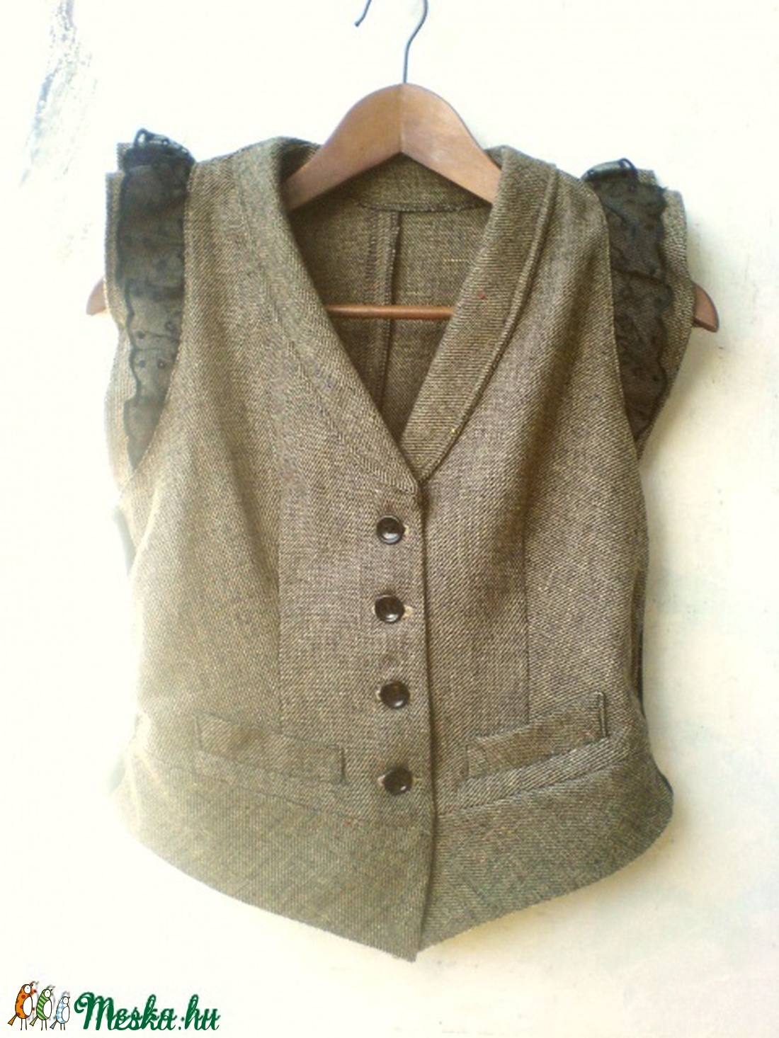 Tündéri szövet mellény - rendelhető -  - Meska.hu