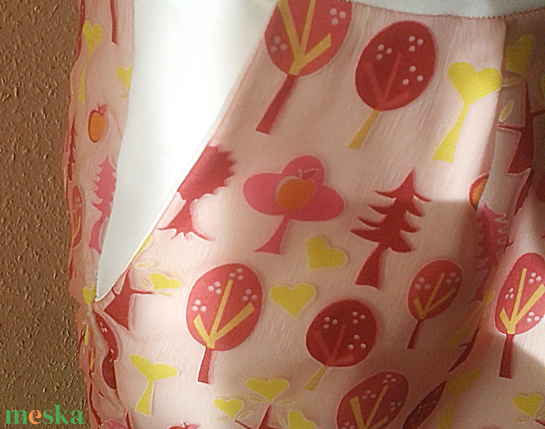 Fa mintás tulipán szoknya - ruha & divat - női ruha - szoknya - Meska.hu