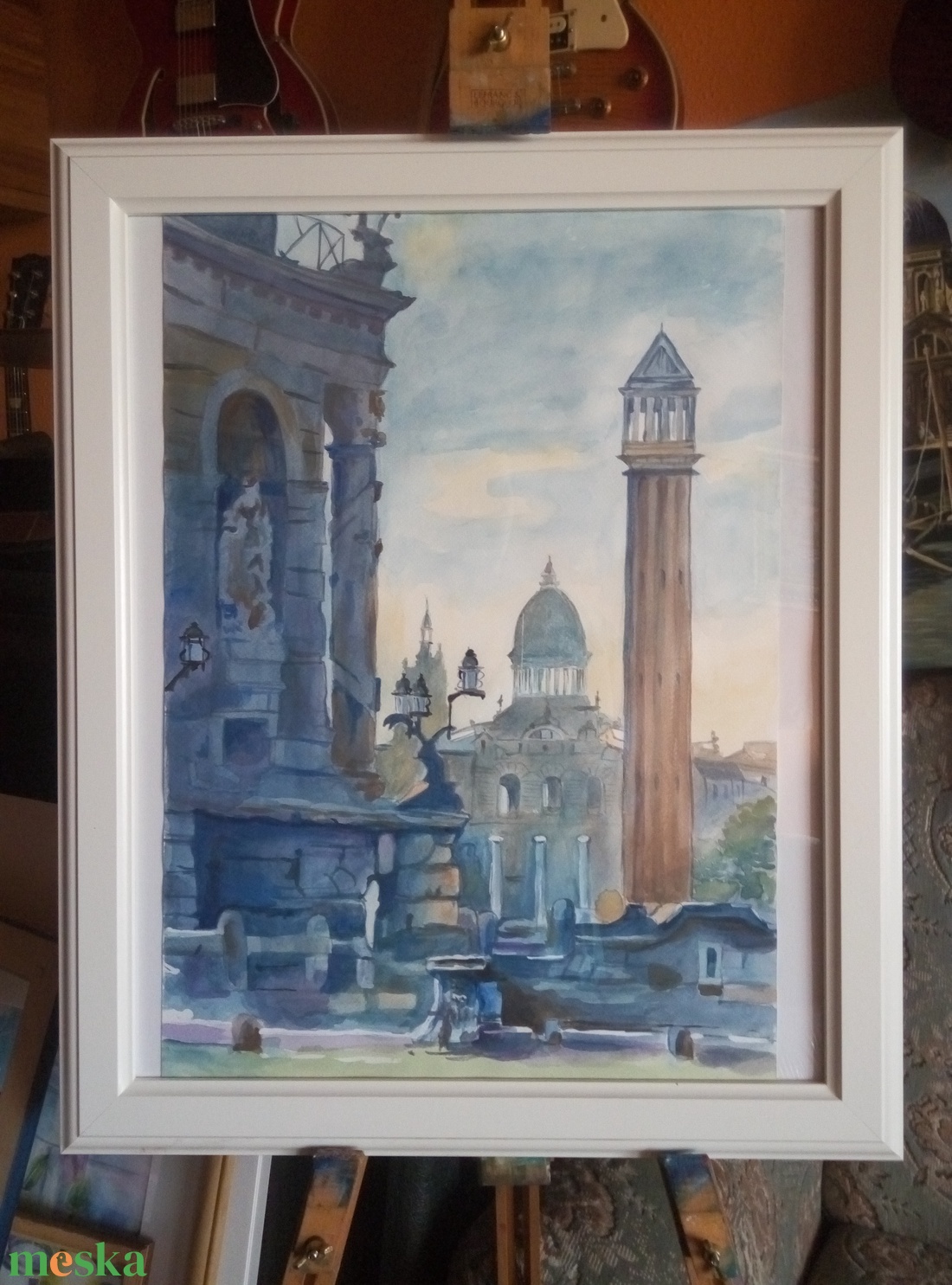Antik utca, eredeti akvarell festmény, 35x50 cm - művészet - festmény - akvarell - Meska.hu Antik utca, eredeti akvarell festmény, 35x50 cm - művészet - festmény - akvarell - Meska.hu