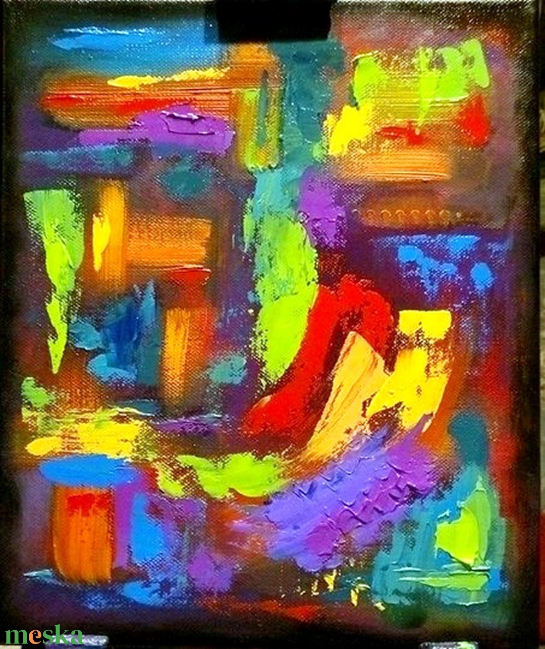 Ambivalencia 25x30 olajfestmény - művészet - festmény - olajfestmény - Meska.hu