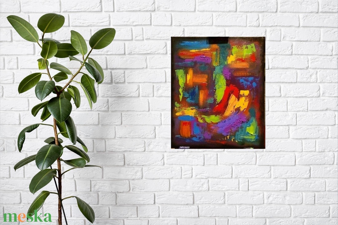 Ambivalencia 25x30 olajfestmény - művészet - festmény - olajfestmény - Meska.hu