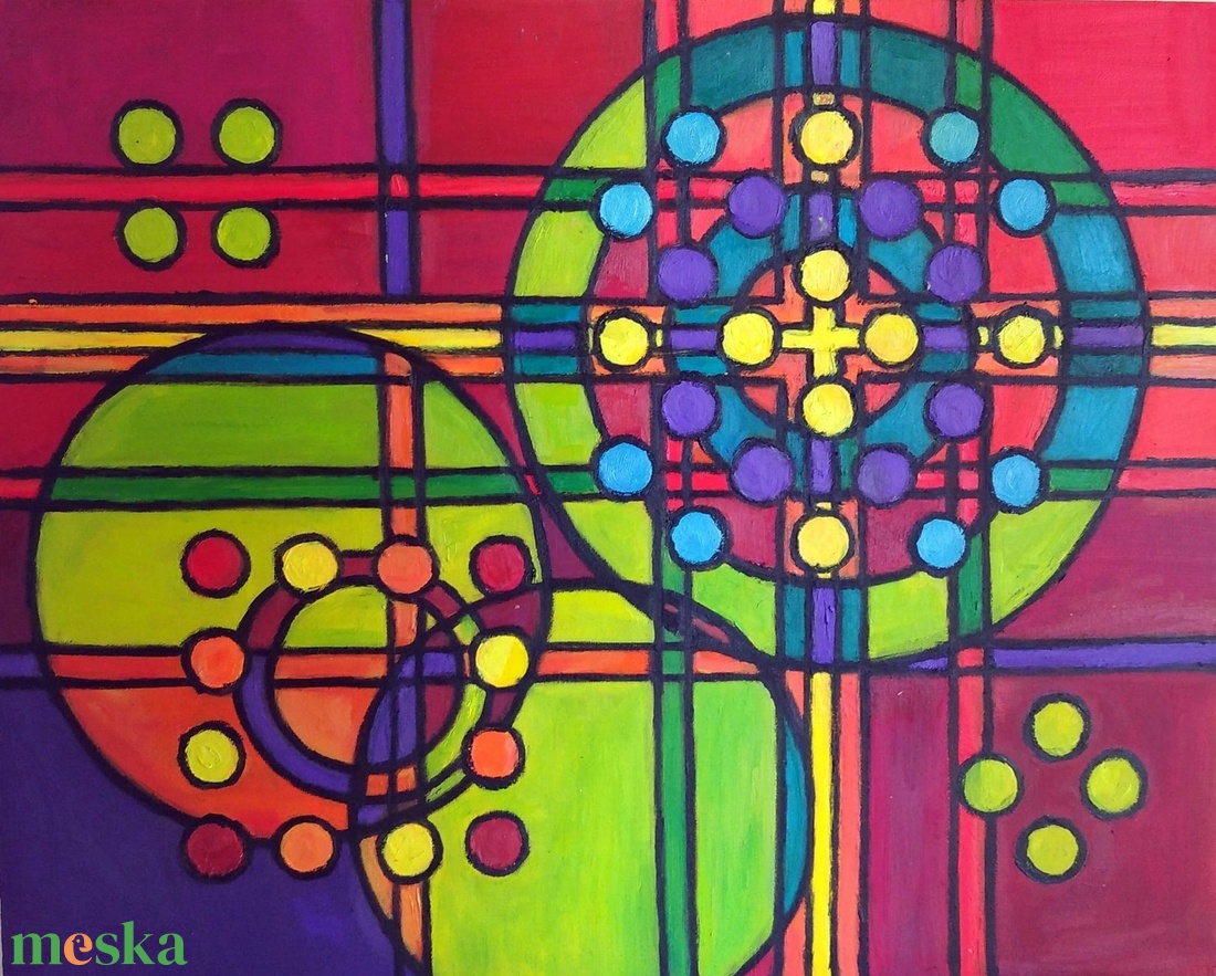 Algoritmus, 40x50 cm-es olajfestmény - művészet - festmény - olajfestmény - Meska.hu Algoritmus, 40x50 cm-es olajfestmény - művészet - festmény - olajfestmény - Meska.hu