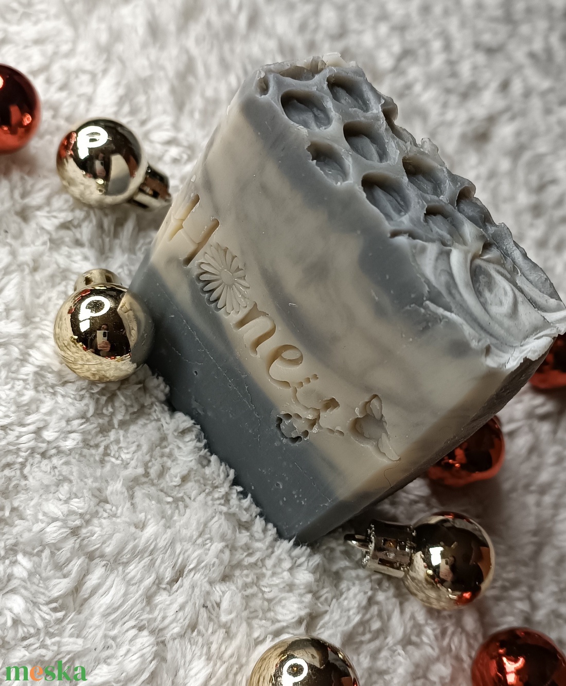 Mézes levendula szappan - szépségápolás - szappan & fürdés - kézműves szappan - Meska.hu