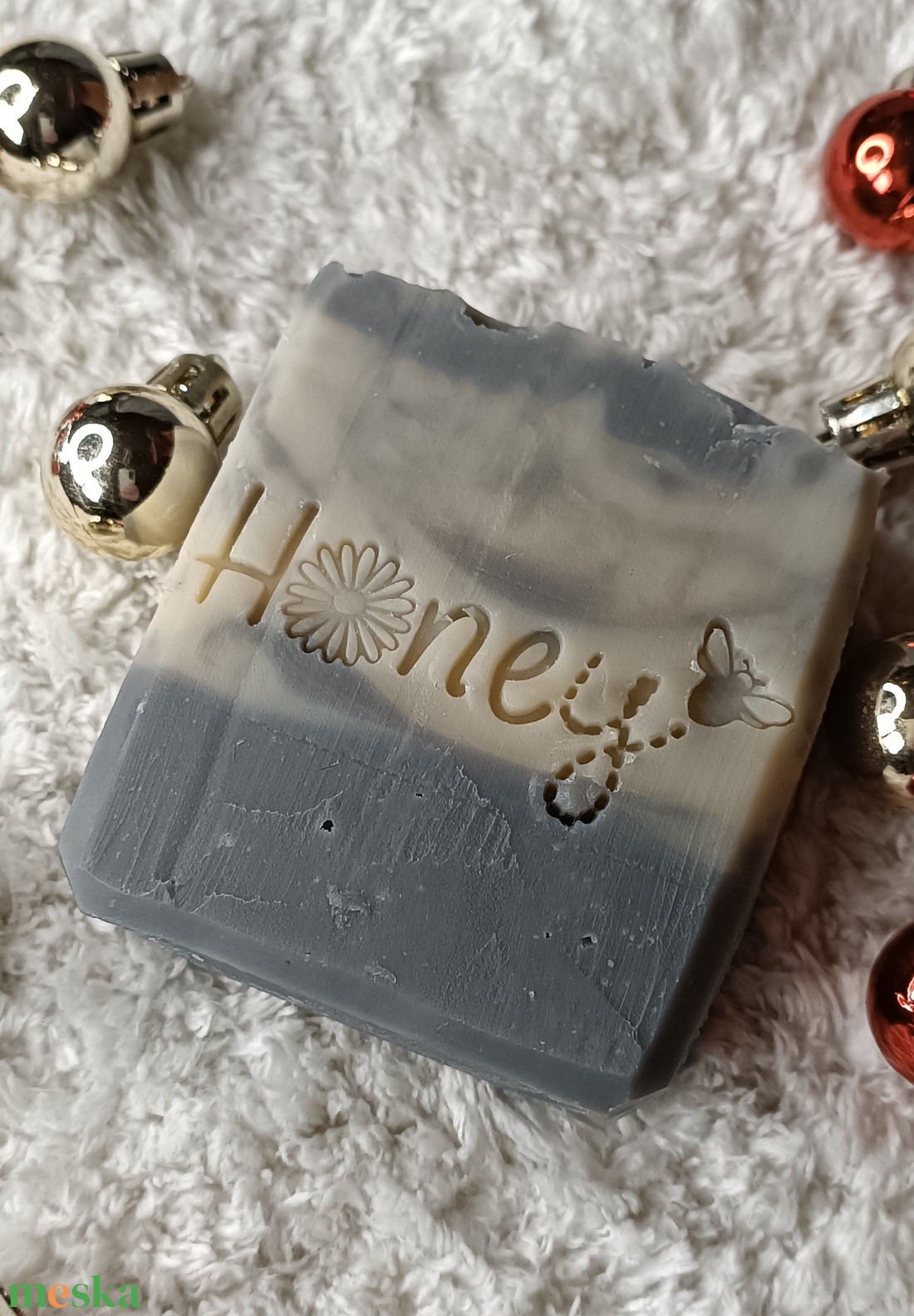 Mézes levendula szappan - szépségápolás - szappan & fürdés - kézműves szappan - Meska.hu