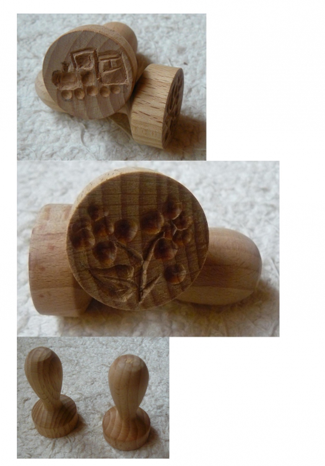 Faragott sodrófa és sütipecsétek rendelésre (Nohab  részére) -  - Meska.hu