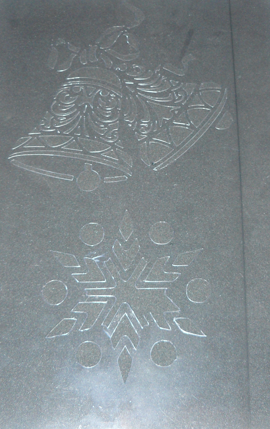 Karácsonyi stencil -  - Meska.hu