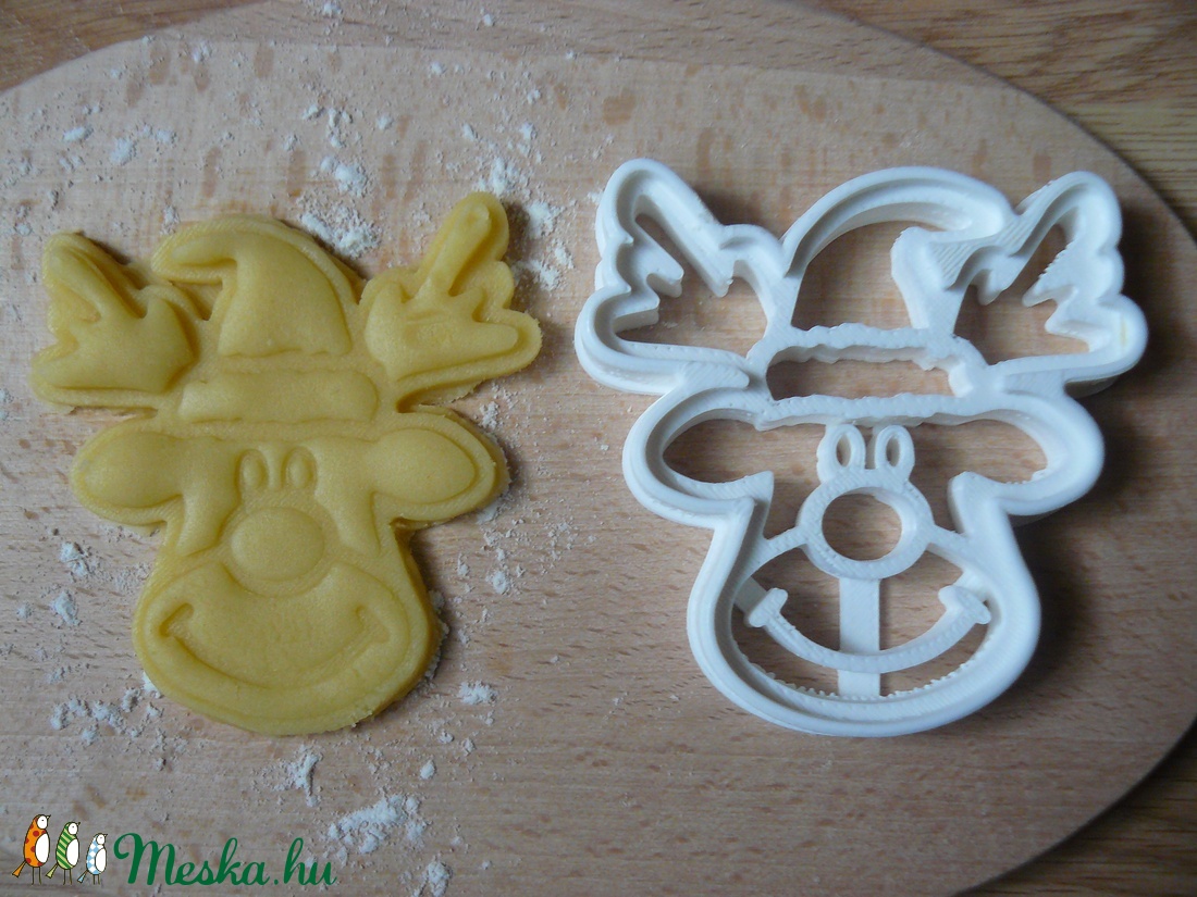 Rénszarvas sütemény kiszúró forma -  - Meska.hu