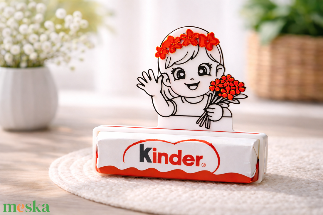 Kinder Merci csokitartó - kellékek & szerszámok - dekorációs kellékek - figurák - Meska.hu
