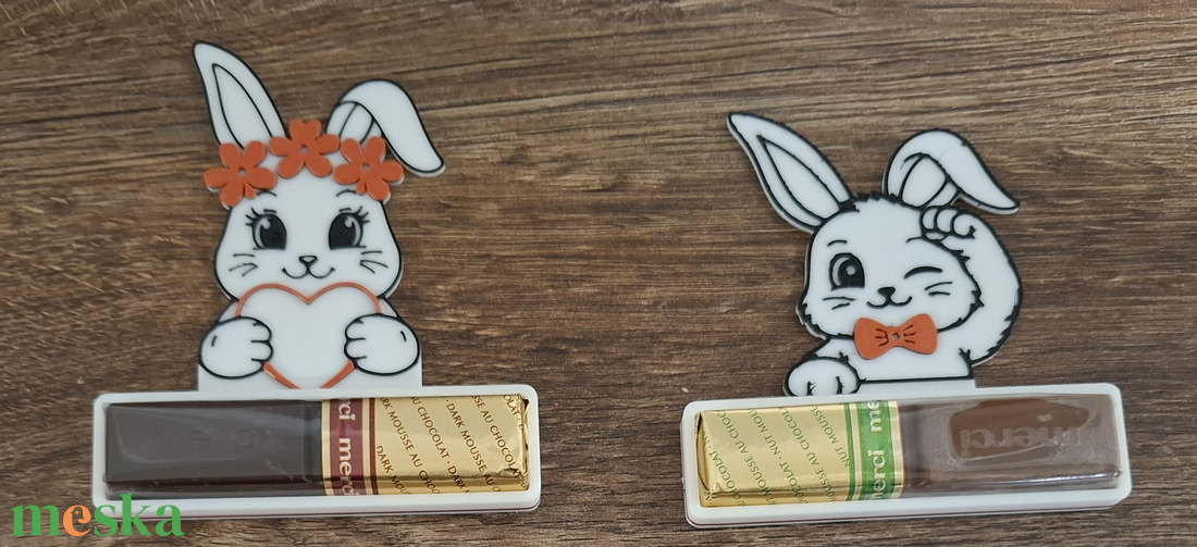 Kinder Merci csokitartó - kellékek & szerszámok - dekorációs kellékek - figurák - Meska.hu