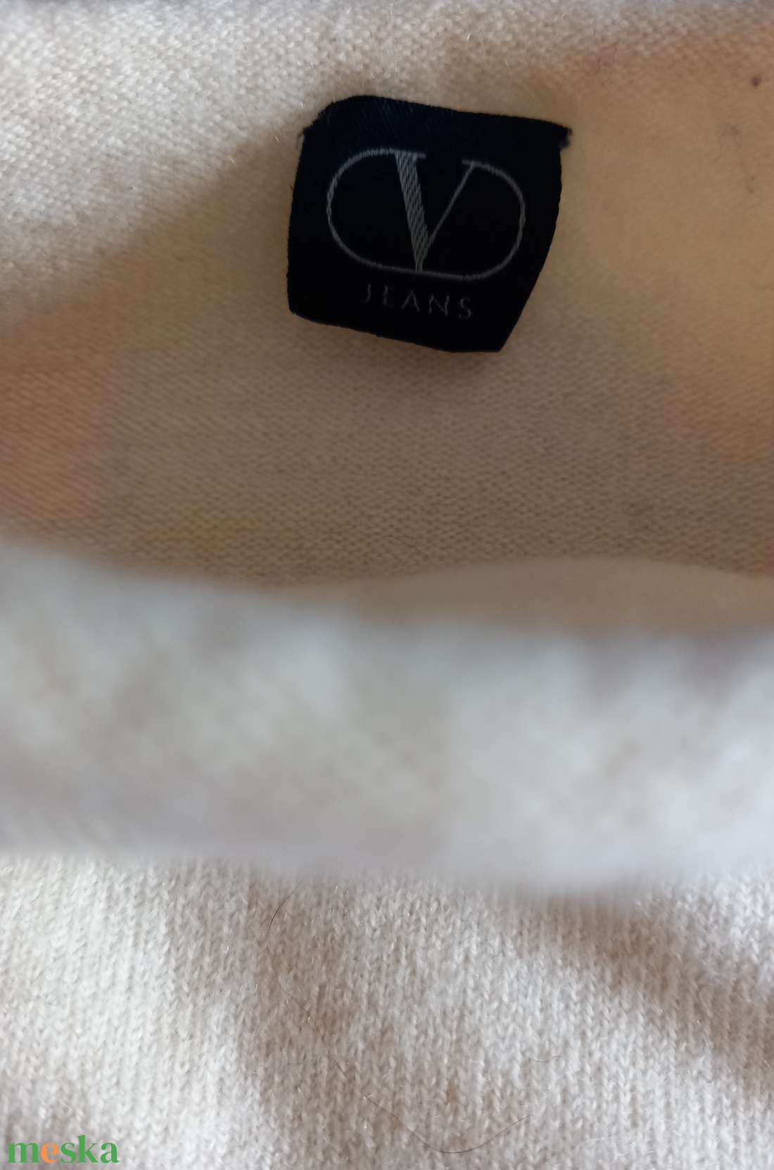 Vintage Valentino Jeans gyapjú pulóver XS - ruha & divat - női ruha - pulóver - Meska.hu