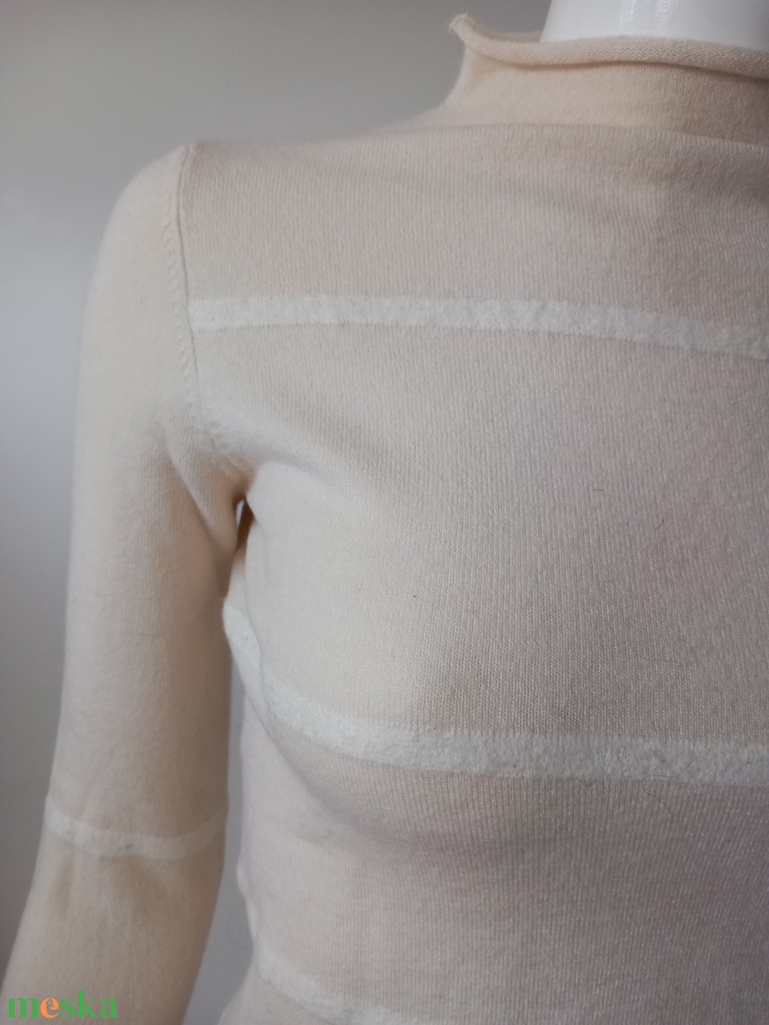 Vintage Valentino Jeans gyapjú pulóver XS - ruha & divat - női ruha - pulóver - Meska.hu