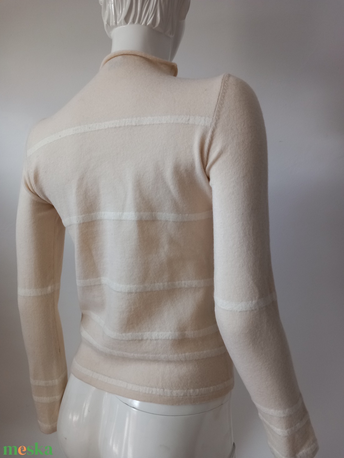 Vintage Valentino Jeans gyapjú pulóver XS - ruha & divat - női ruha - pulóver - Meska.hu