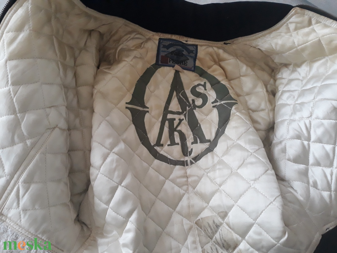 Vintage Oaks by Ferré fekete bársony dzseki M méret - ruha & divat - női ruha - kabát - Meska.hu