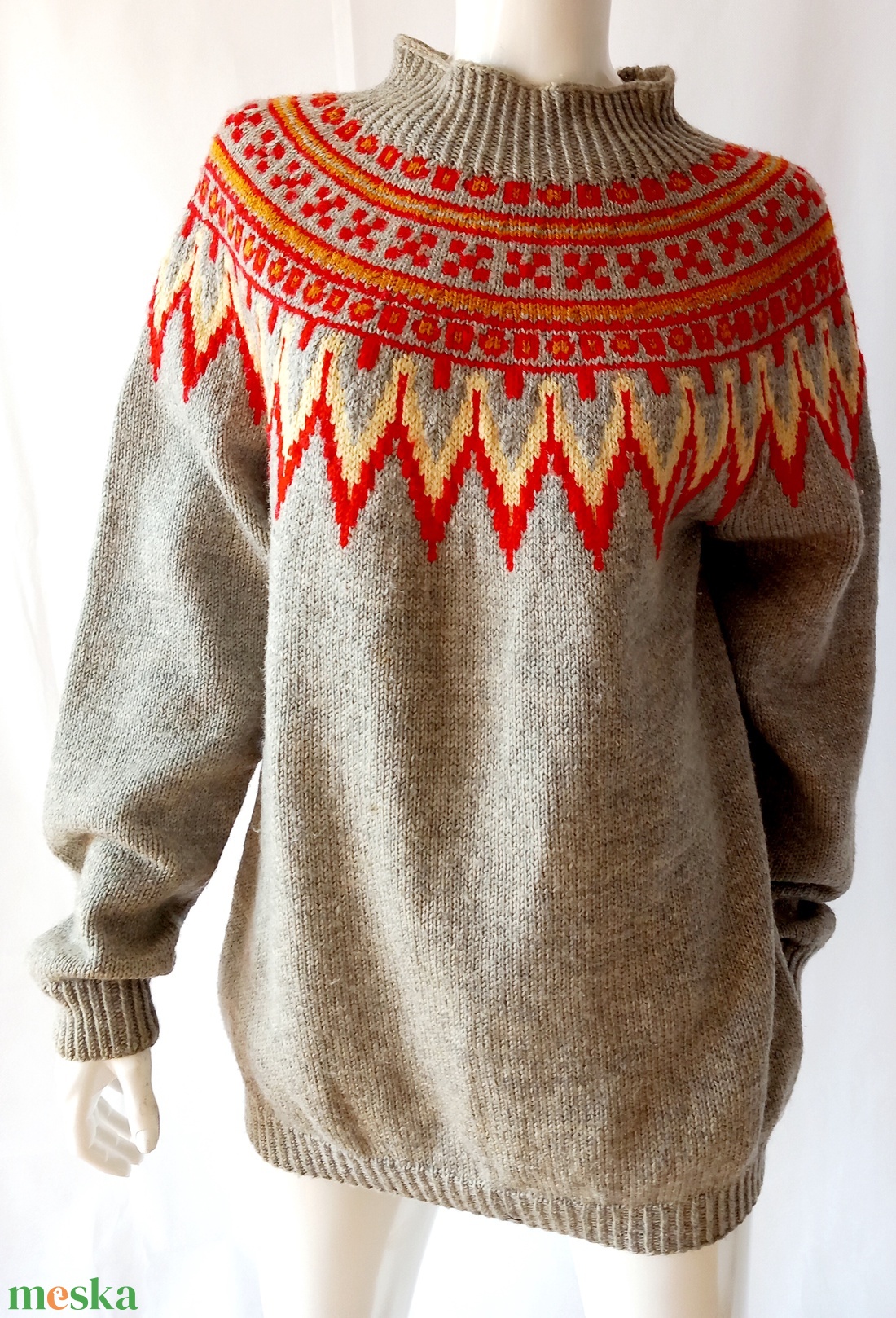 Iceberg gyapjú pulóver L méret - ruha & divat - női ruha - pulóver - Meska.hu Iceberg gyapjú pulóver L méret - ruha & divat - női ruha - pulóver - Meska.hu