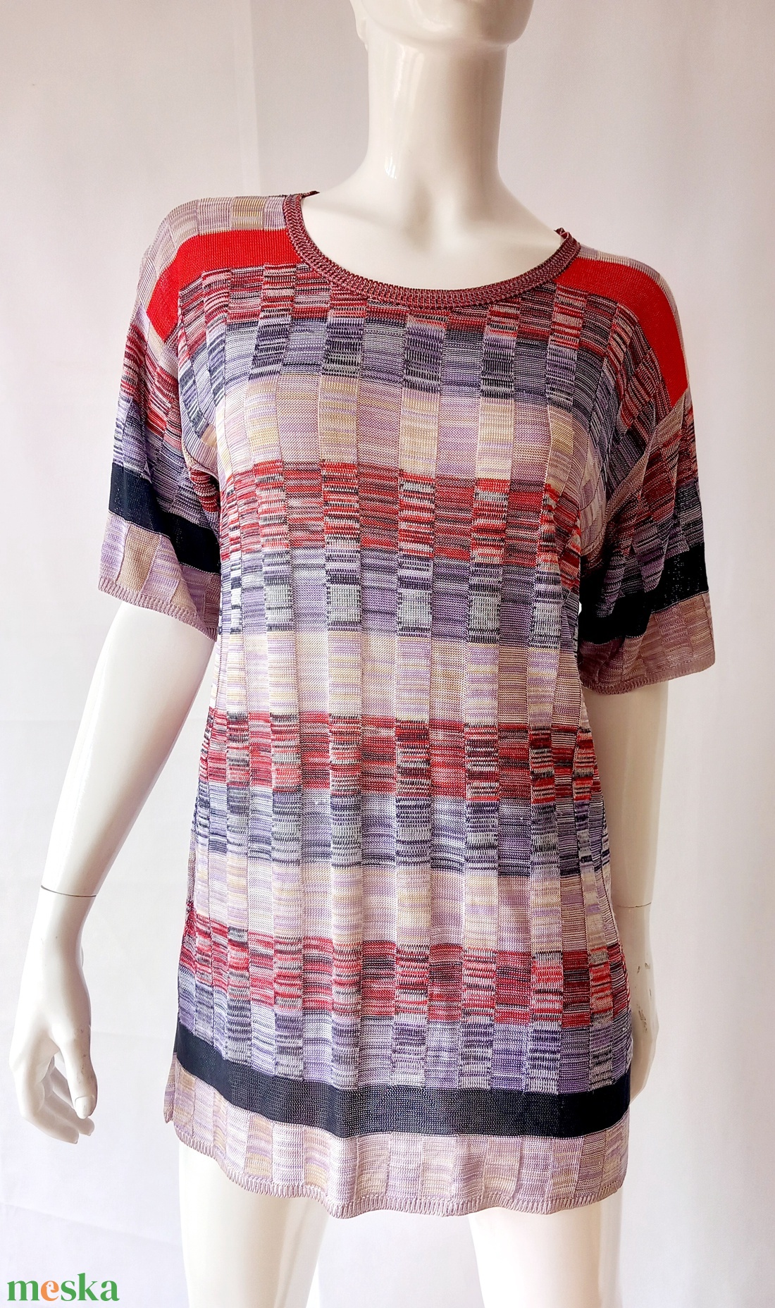 Vintage Christian Lacroix pulóver M-L méret - ruha & divat - női ruha - pulóver - Meska.hu