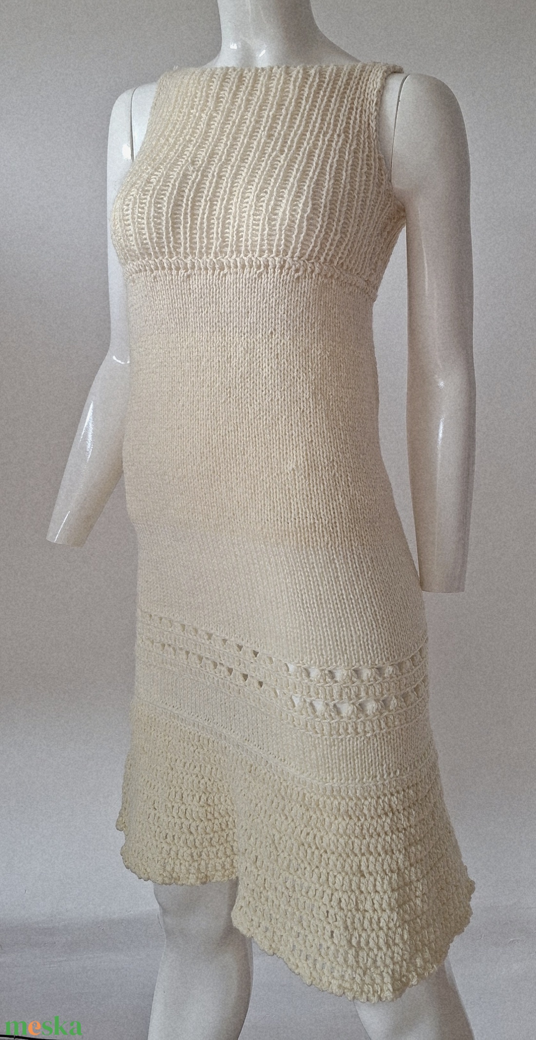 Kézzel kötött-horgolt ruha S - ruha & divat - női ruha - ruha - Meska.hu
