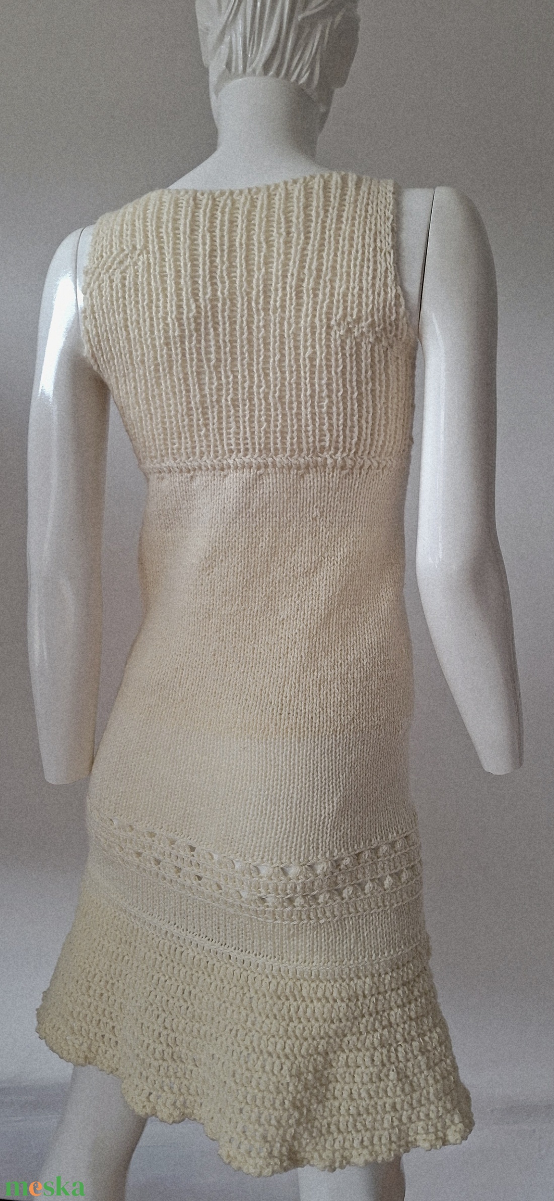Kézzel kötött-horgolt ruha S - ruha & divat - női ruha - ruha - Meska.hu
