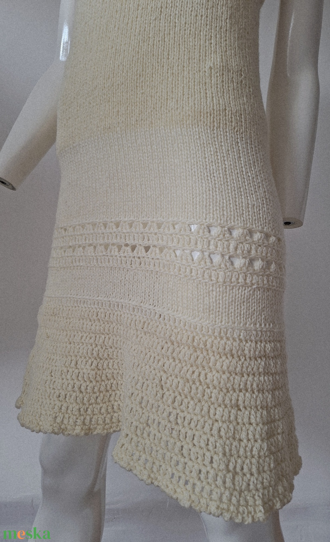 Kézzel kötött-horgolt ruha S - ruha & divat - női ruha - ruha - Meska.hu