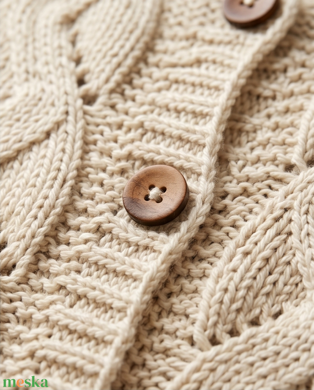 Kötött kardigán M-L - ruha & divat - női ruha - kardigánok - Meska.hu