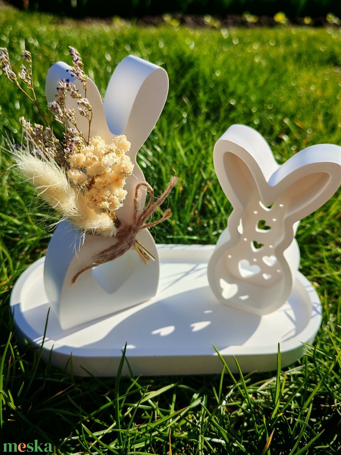 Húsvéti asztaldísz  - ünnepi díszek, dekorációk - húsvéti díszek és dekorációk - húsvéti virágos díszek - Meska.hu