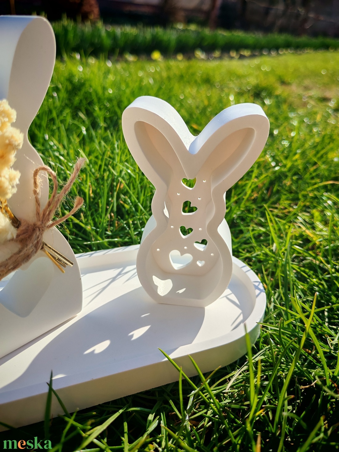 Húsvéti asztaldísz  - ünnepi díszek, dekorációk - húsvéti díszek és dekorációk - húsvéti virágos díszek - Meska.hu