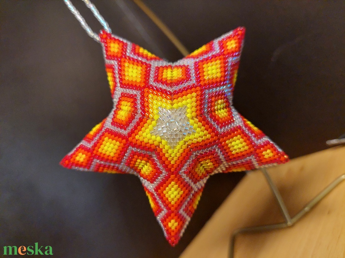 3D-s csillag dísz - karácsony - karácsonyi lakásdekoráció - karácsonyfadíszek - Meska.hu