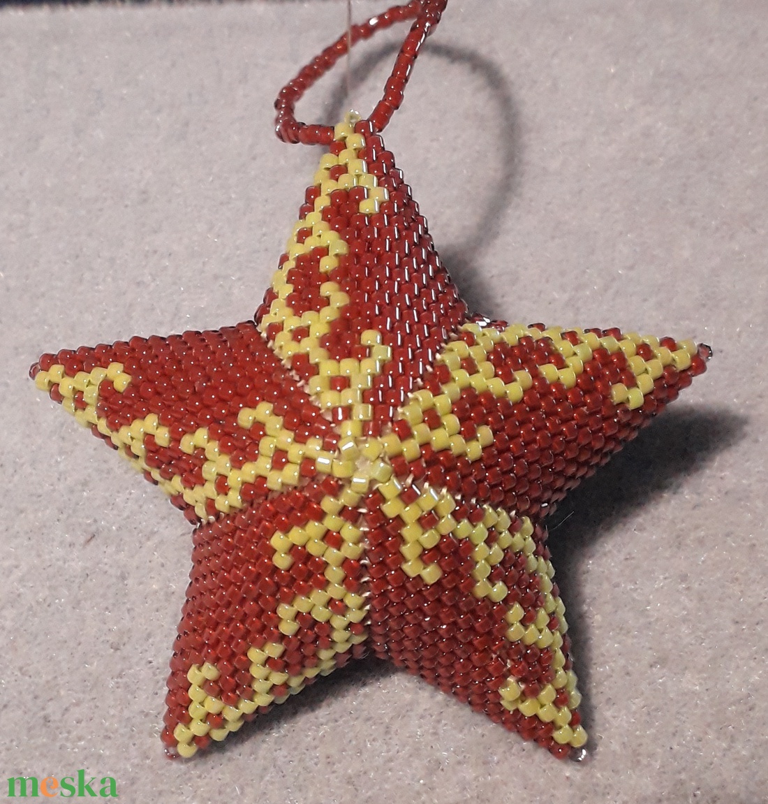 3D-s csillag dísz - karácsony - karácsonyi lakásdekoráció - karácsonyfadíszek - Meska.hu