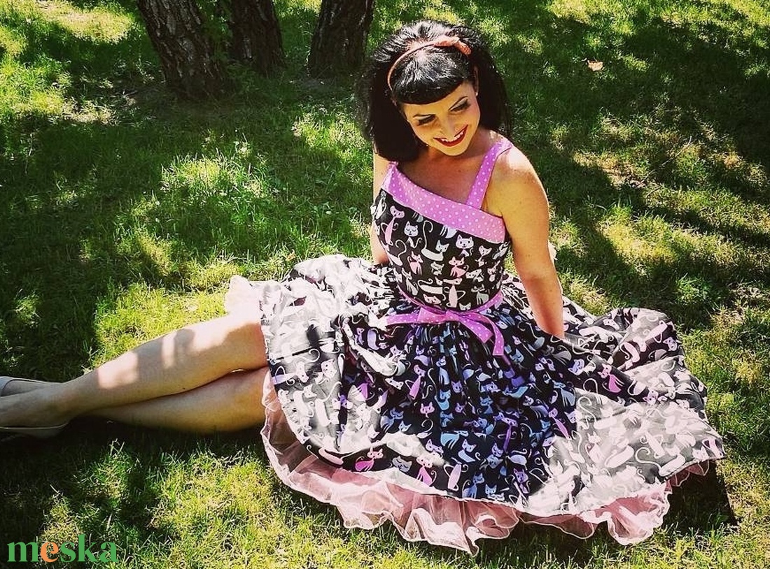 Pinup Rockabilly ruha cicás - ruha & divat - női ruha - ruha - Meska.hu Pinup Rockabilly ruha cicás - ruha & divat - női ruha - ruha - Meska.hu