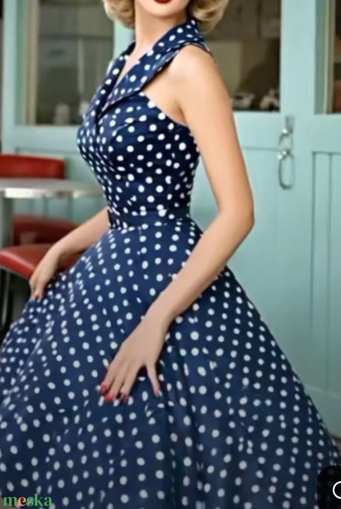 Pinup Rockabilly ruha rendelésre - ruha & divat - női ruha - ruha - Meska.hu