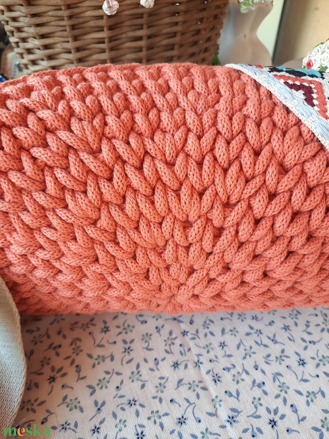 Horgolt crossbody - táska & tok - kézitáska & válltáska - vállon átvethető táska - Meska.hu