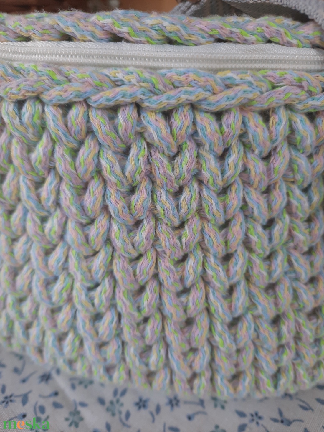 Horgolt crossbody - táska & tok - kézitáska & válltáska - alkalmi táska - Meska.hu