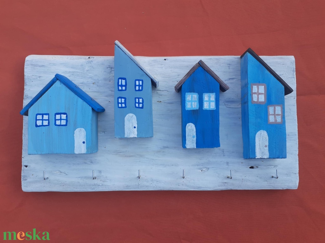 Fali kulcstartó  - otthon & életmód - dekoráció - fali és függő dekoráció - fali kulcstartó - Meska.hu