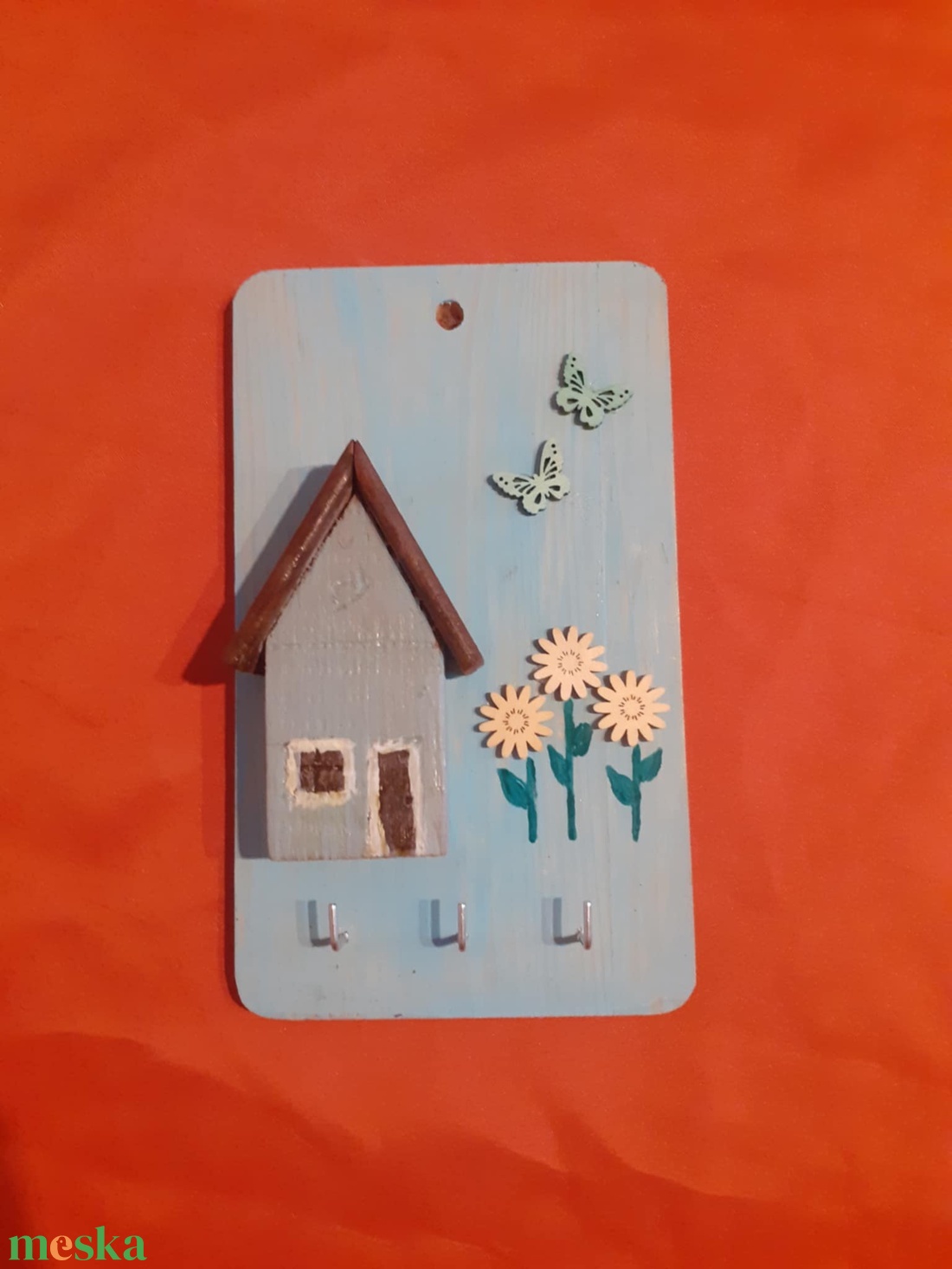 Fali kulcstartó  - otthon & életmód - dekoráció - fali és függő dekoráció - fali kulcstartó - Meska.hu