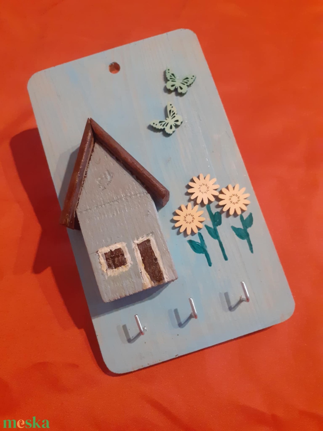 Fali kulcstartó  - otthon & életmód - dekoráció - fali és függő dekoráció - fali kulcstartó - Meska.hu