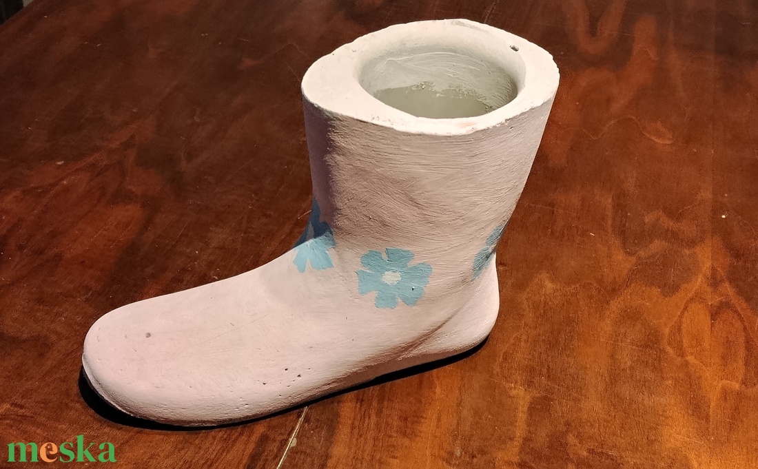 Beton virágtartó  - otthon & életmód - dekoráció - Meska.hu