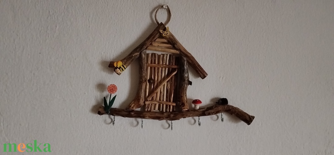 Fali kulcstartó  - otthon & életmód - dekoráció - fali és függő dekoráció - fali kulcstartó - Meska.hu