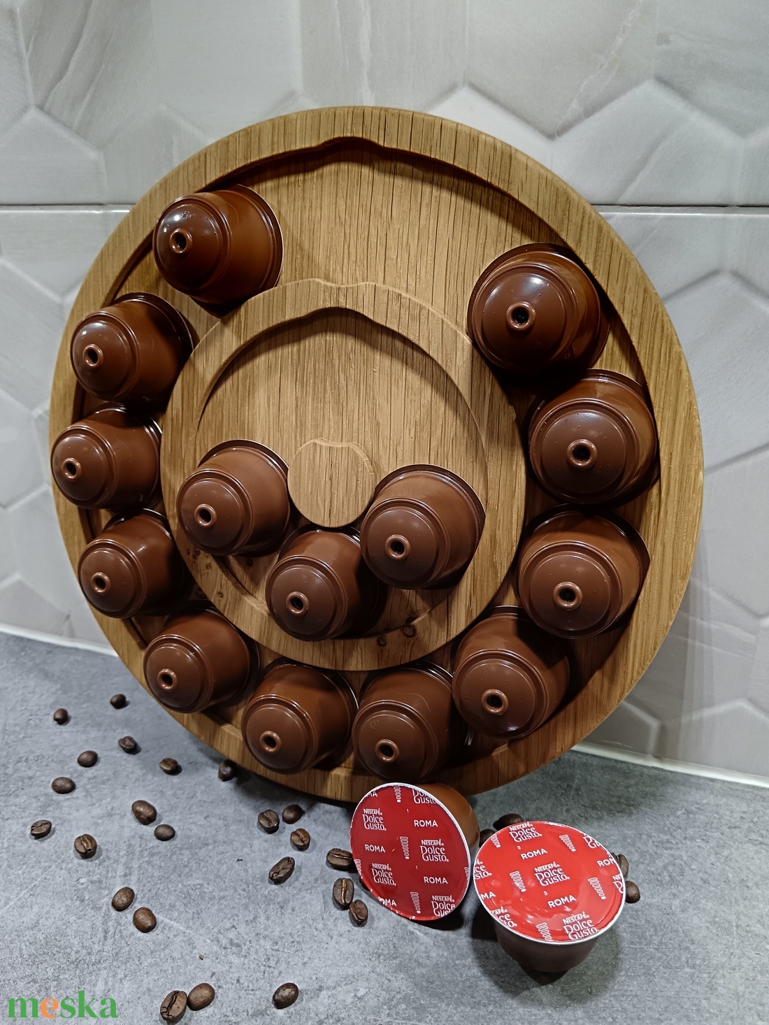 Kávékapszula tartó - otthon & életmód - konyhafelszerelés, tálalás - konyhai tárolás - tea & kávé tárolás - Meska.hu Kávékapszula tartó - otthon & életmód - konyhafelszerelés, tálalás - konyhai tárolás - tea & kávé tárolás - Meska.hu