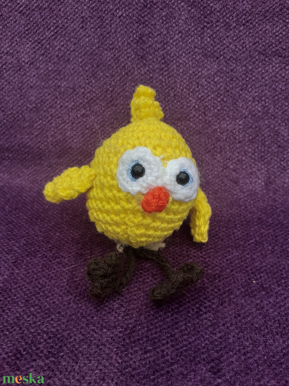 Horgolt angry bird - játék & sport - plüssállat & játékfigura - madár - Meska.hu
