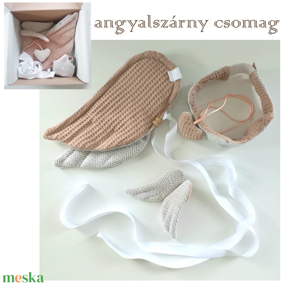 Angyalszárny - szett, koronával medállal, kicsi angyalszárnyakkal - játék & sport - szerepjáték - Meska.hu Angyalszárny - szett, koronával medállal, kicsi angyalszárnyakkal - játék & sport - szerepjáték - Meska.hu