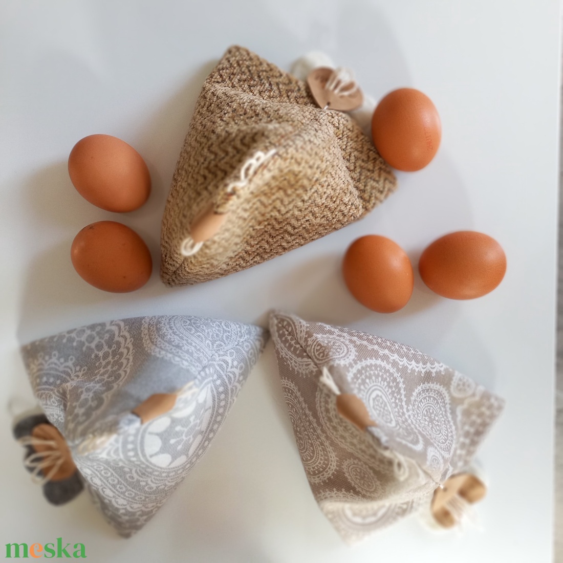 TYÚK - textil batyu - ünnepi díszek, dekorációk - húsvéti díszek és dekorációk - húsvéti ajándékátadó - Meska.hu