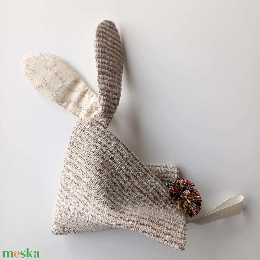 NYUSZI - textil batyu - ünnepi díszek, dekorációk - húsvéti díszek és dekorációk - húsvéti ajándékátadó - Meska.hu